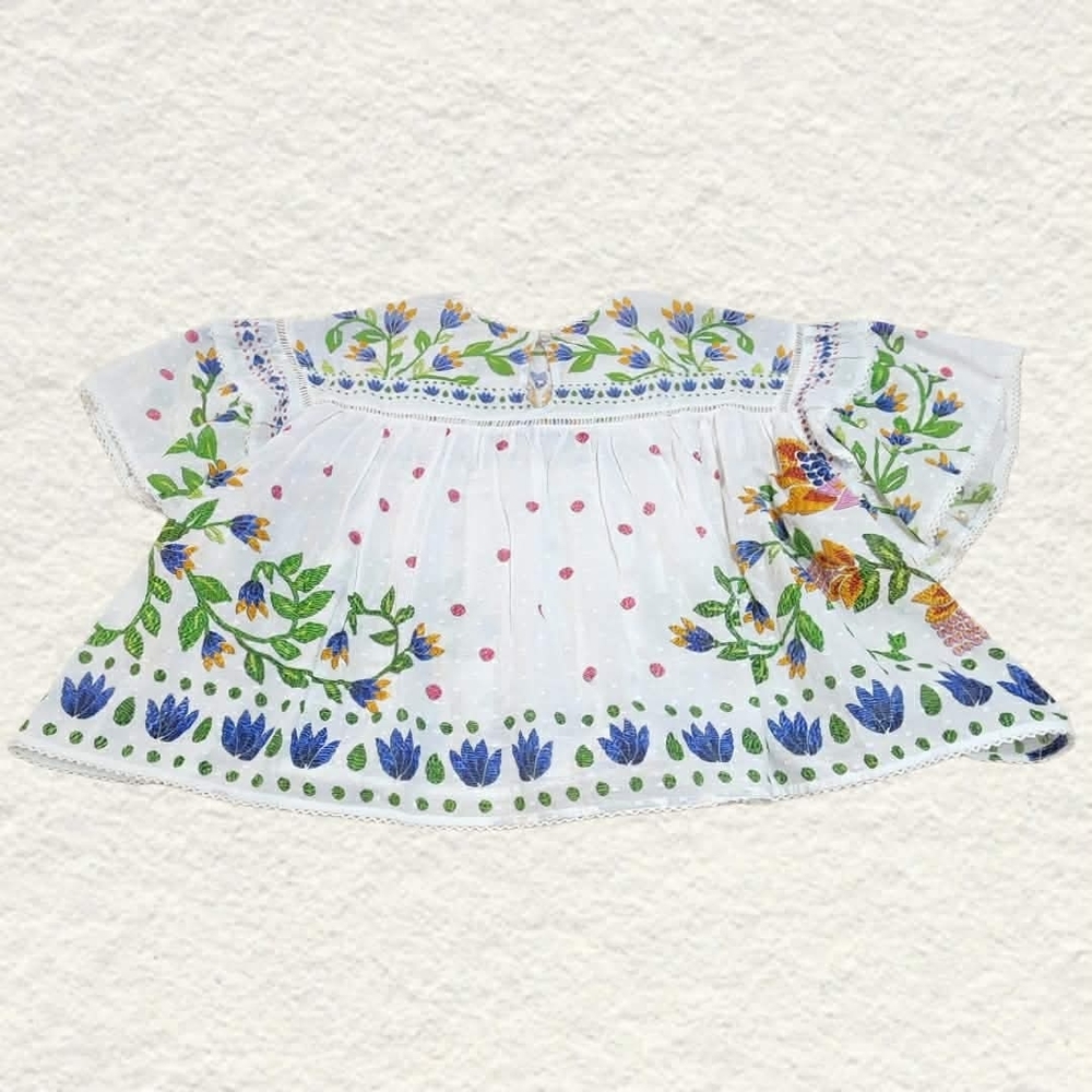 FARM Rio Colorful Floral Blouse - Picture 2 of 4